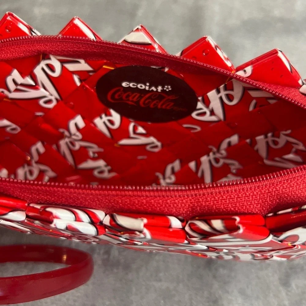 Ecoist Coca Cola Wrapper Woven Bag